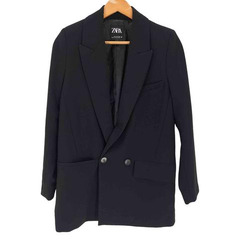 ザラ ZARA ダブルブレスト テーラードジャケット メンズ import:S