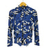 ローレンラルフローレン LAUREN RALPH LAUREN ジオメトリック 総柄 シャツ レディース import:XS