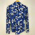 ローレンラルフローレン LAUREN RALPH LAUREN ジオメトリック 総柄 シャツ レディース import:XS