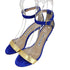 マノロブラニク MANOLO BLAHNIK CHAOS カオス スエード ストラップ ヒール サンダル レディース 36 1/2
