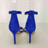 マノロブラニク MANOLO BLAHNIK CHAOS カオス スエード ストラップ ヒール サンダル レディース 36 1/2
