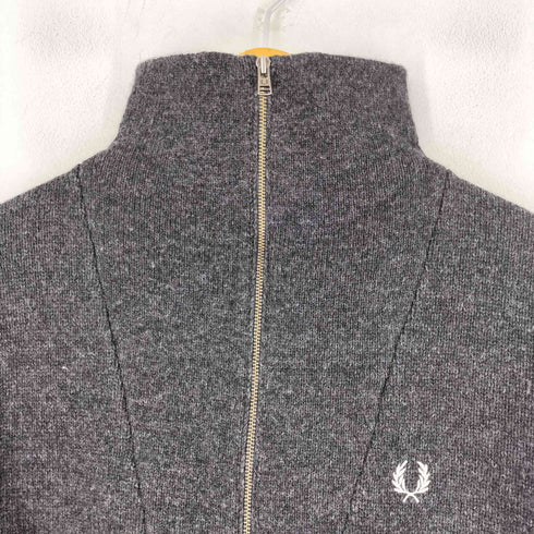 フレッドペリー FRED PERRY HALF ZIP JUMPER バイカラー ハーフジップ ニットセーター レディース 10