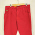 LA GATE CLASSIC JEANS 製品染め レザー パッチ ジップフライ デニムパンツ メンズ 42