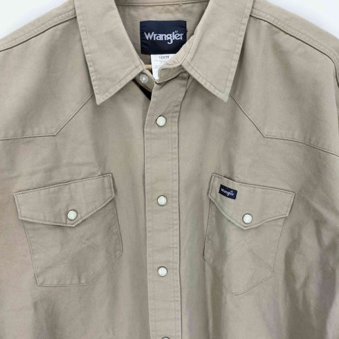 ラングラー Wrangler 00S L/S ワーク ウエスタン シャツ メンズ 18×35
