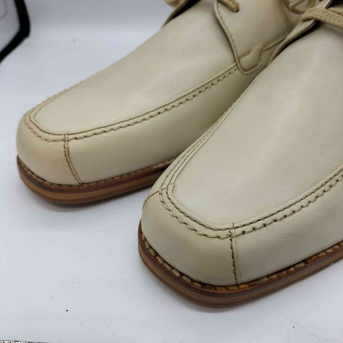バーバリーロンドン BURBERRY LONDON スクエアトゥ 外羽根 レザーシューズ メンズ JPN:25
