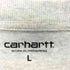 カーハートワークインプログレス Carhartt WIP LONG SLEEVE AMERICAN SCRIPT T-SHIRT メンズ import:L