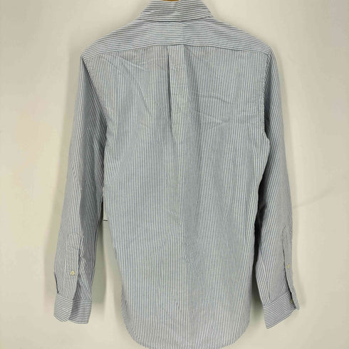 ラルフローレン RALPH LAUREN SLIM FIT カラースモールポニー刺繍 ストライプ L/S B.D シャツ メンズ import:S