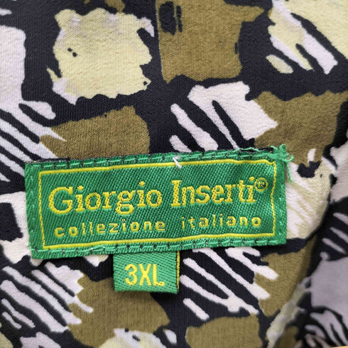 Giorgio Inserti 総柄 S/S シャツ メンズ 3XL