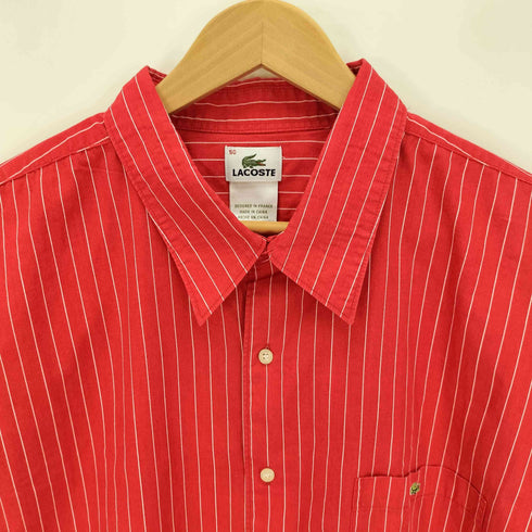 ラコステ LACOSTE ストライプ S/S シャツ メンズ 50