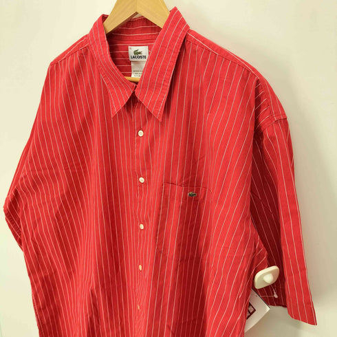 ラコステ LACOSTE ストライプ S/S シャツ メンズ 50
