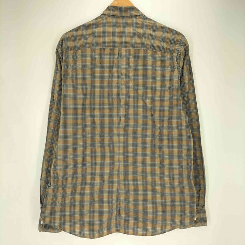 フランクアンドアイリーン Frank&Eileen FINBAR/BROWN ボタンダウン L/S チェックシャツ メンズ import:L