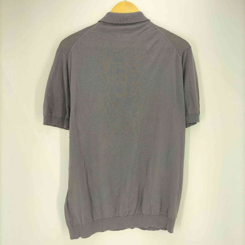 ジョンスメドレー JOHN SMEDLEY イングランド製 コットン ニット ポロシャツ メンズ import:L