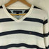 トミーヒルフィガー TOMMY HILFIGER Vネック ボーダー ニット メンズ JPN:M