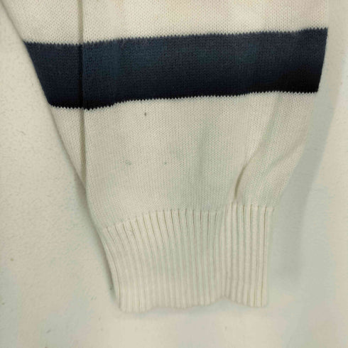トミーヒルフィガー TOMMY HILFIGER Vネック ボーダー ニット メンズ JPN:M
