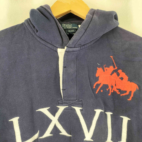 ポロバイラルフローレン Polo by RALPH LAUREN ビッグポニー刺繍 パーカー レディース JPN:XL