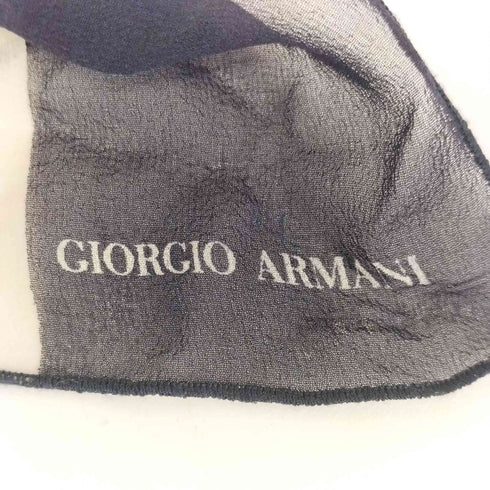 ジョルジオアルマーニ Giorgio Armani 総柄 ストール メンズ