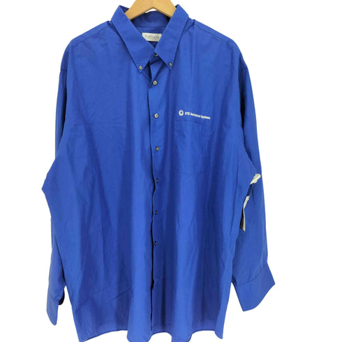 ヴァンヒューゼン VAN HEUSEN 90-00S 企業ロゴ L/S シャツ メンズ XXL