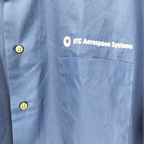 ヴァンヒューゼン VAN HEUSEN 90-00S 企業ロゴ L/S シャツ メンズ XXL