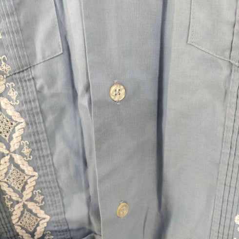 ハバンド HABAND GUAYABERA by HABAND グアヤベラ バイ ハバンド 80-90s 韓国製 キューバシャツ メンズ L