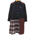 フレッドペリー FRED PERRY Mix Panelled Shirt Dress ミックスパネル シャツドレス レディース UK:8