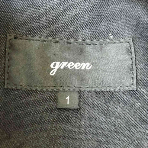 グリーン green ショート丈 トレンチコート レディース JPN:1