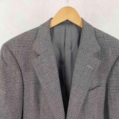 バーバリーロンドン BURBERRY LONDON ウール シルク 2B テーラードジャケット メンズ 90-78-165 A4