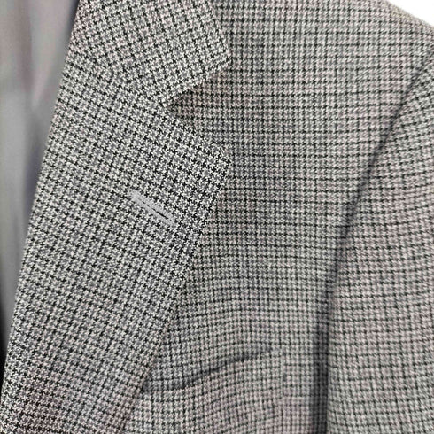 バーバリーロンドン BURBERRY LONDON ウール シルク 2B テーラードジャケット メンズ 90-78-165 A4