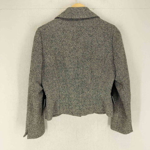 ヒロコビス HIROKO BIS シルク混 比翼 テーラードジャケット レディース 11