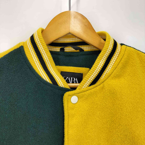 ザラ ZARA STADIUM JUMPER スタジャン メンズ import:M