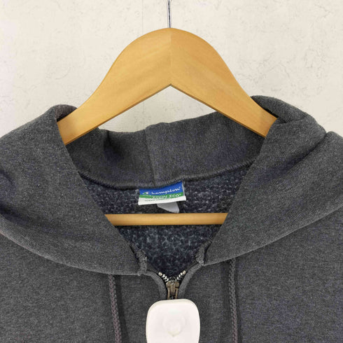 チャンピオン Champion 00s ECO FLEECE カレッジプリント ジップアップ パーカー メンズ M