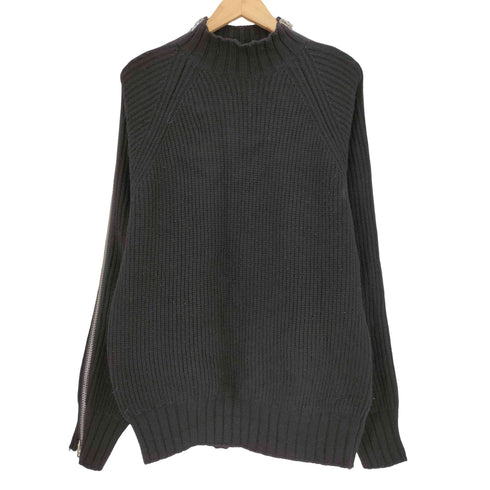 ジョンローレンスサリバン JOHN LAWRENCE SULLIVAN ZIPPED KNIT SWEATER メンズ JPN:M
