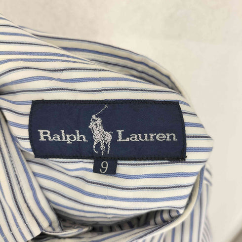 ラルフローレン RALPH LAUREN 袖刺繍 ストライプ 長袖シャツ メンズ 9