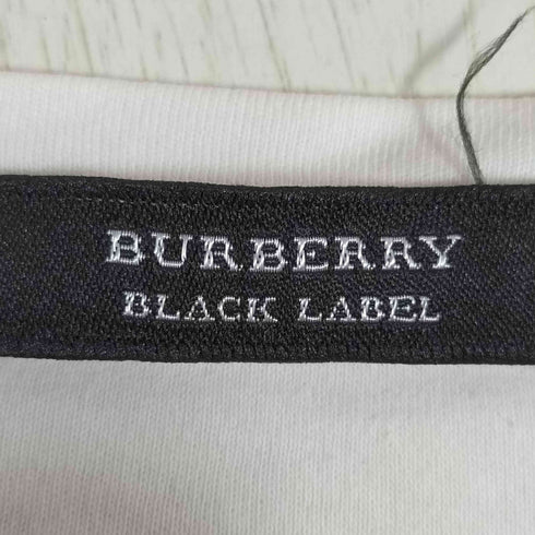 バーバリーブラックレーベル BURBERRY BLACK LABEL ノバチェック S/S Tシャツ メンズ JPN:3
