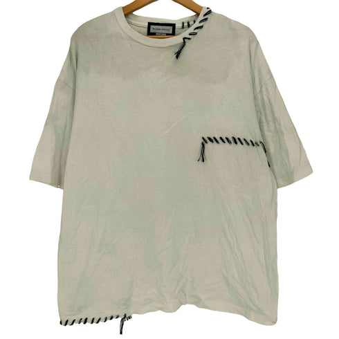 メゾンスペシャル MAISON SPECIAL Stitched Crew Neck T-shirt ハンドステッチTシャツ メンズ JPN:1