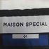 メゾンスペシャル MAISON SPECIAL Stitched Crew Neck T-shirt ハンドステッチTシャツ メンズ JPN:1