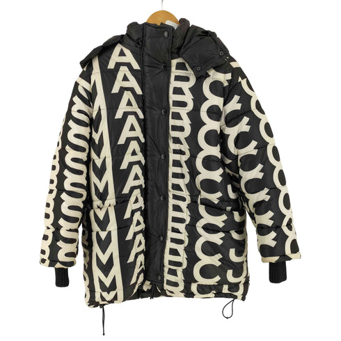マークジェイコブス MARC JACOBS MONOGRAM OVERSIZED PUFFER モノグラム オーバーサイズ パッファージャケット レディース XS
