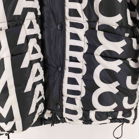 マークジェイコブス MARC JACOBS MONOGRAM OVERSIZED PUFFER モノグラム オーバーサイズ パッファージャケット レディース XS