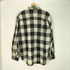 ギャップ Gap 80-90S OLD 初期タグ Euro ユーロ ブロック チェック コットン L/S シャツ メンズ import:XL