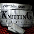 KNTITING ラミー コットン ネイティブ柄 モックネック ニット メンズ import:M