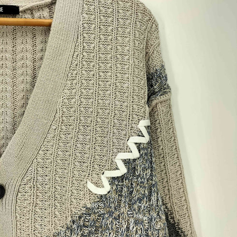 ハレ HARE ロープ コットン アクリル カーディガン メンズ FREE