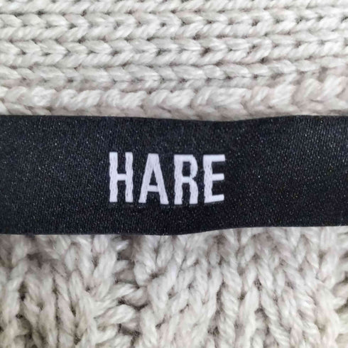 ハレ HARE ロープ コットン アクリル カーディガン メンズ FREE