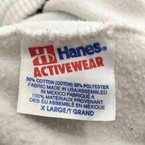 ヘインズ Hanes 90S OLD MADE IN USA USA製 企業 ロゴ プリント スウェット パンツ メンズ JPN:XL