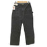 カーハート Carhartt MADE IN USA LOOSE FIT BLACK DOUBLE FRONT WORK DUNGAREE USA製 ルーズ フィット ダブル フロント ダック ダンガリー ダブルニー ペインター ワイド ワーク パンツ ブラック メンズ 32×32