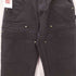 カーハート Carhartt MADE IN USA LOOSE FIT BLACK DOUBLE FRONT WORK DUNGAREE USA製 ルーズ フィット ダブル フロント ダック ダンガリー ダブルニー ペインター ワイド ワーク パンツ ブラック メンズ 32×32