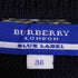 バーバリーブルーレーベル BURBERRY BLUE LABEL ロゴパッチ ボレロカーディガン レディース JPN:38
