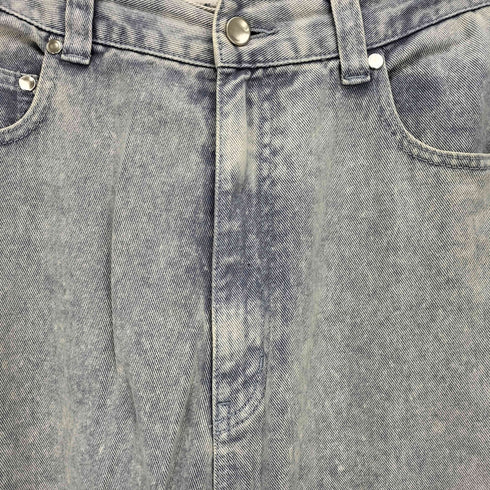 メゾンスペシャル MAISON SPECIAL 24SS 11ozケミカルオーバーダイデニムワイドパンツ メンズ JPN:0