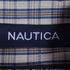 ノーティカ NAUTICA 80'S TWO-PLY COTTON ロゴ刺繍 ボタンダウン L/S チェック シャツ メンズ import:L