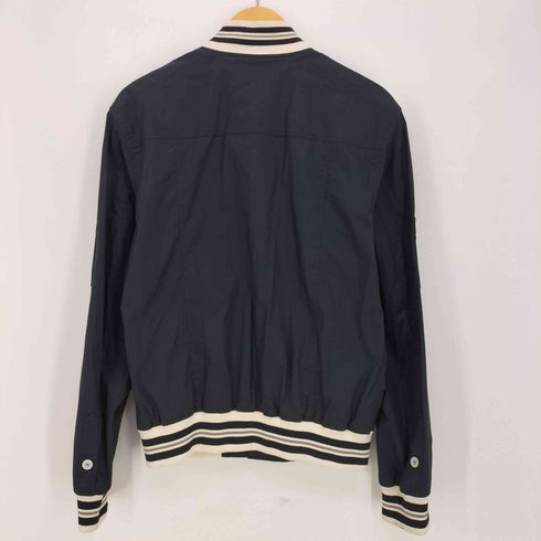 ドルチェアンドガッバーナ DOLCE&GABBANA Logomania striped knitter edges bomber メンズ 48