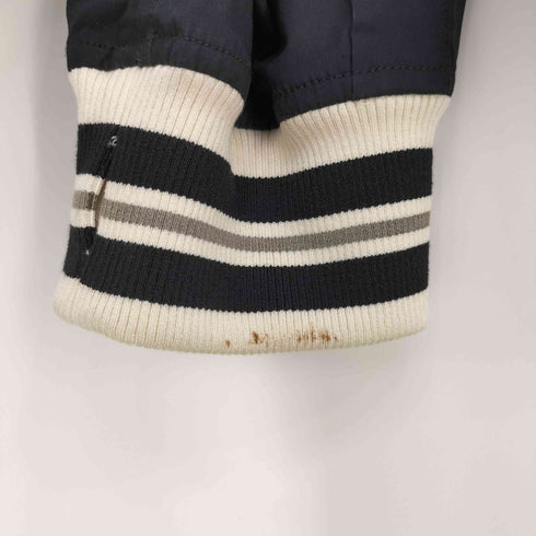 ドルチェアンドガッバーナ DOLCE&GABBANA Logomania striped knitter edges bomber メンズ 48