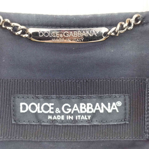 ドルチェアンドガッバーナ DOLCE&GABBANA Logomania striped knitter edges bomber メンズ 48